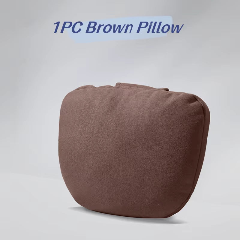 Car Neck Pillow Car Seat Headrest Pillow Auto Memory Cotton Protector Cushion for Universal Car Head Support for Gaming Chair
