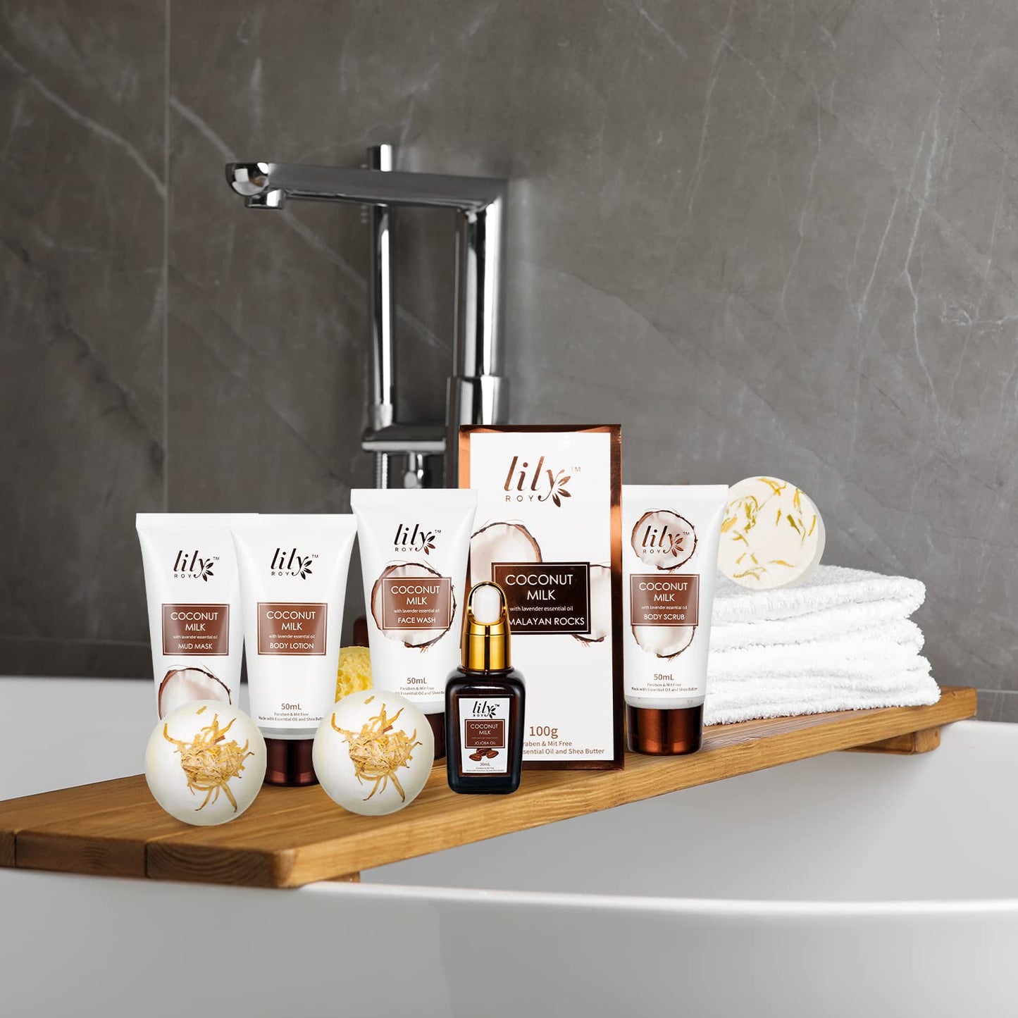 Gifts for Women Gift Basket for Women–18Pcs Bath and Body Gift Set for Mom Spa Basket Set Spa Kit Bath & Body Gifts Set | Self Care, Birthday, Christmas, Mothers Day Bath Gift Baskets Set for Her