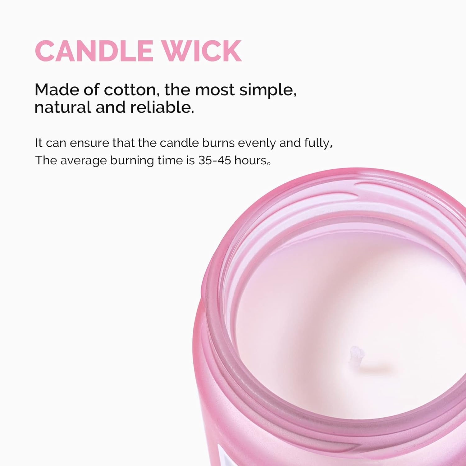 Scented Candles Gift Set for Women & Men, 4 Pack 180 Hours Burn, Natural Soy Wax Long Lasting Candles, Ideal Pink Gift for Girlfriend, Mom, Anniversary, Valentine'S Day (Floral Fragrance)